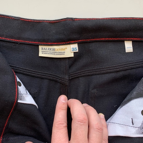 Selling my Raleigh Denim Worshop jeans. Tried on, just not for me. - Picture 5 of 16